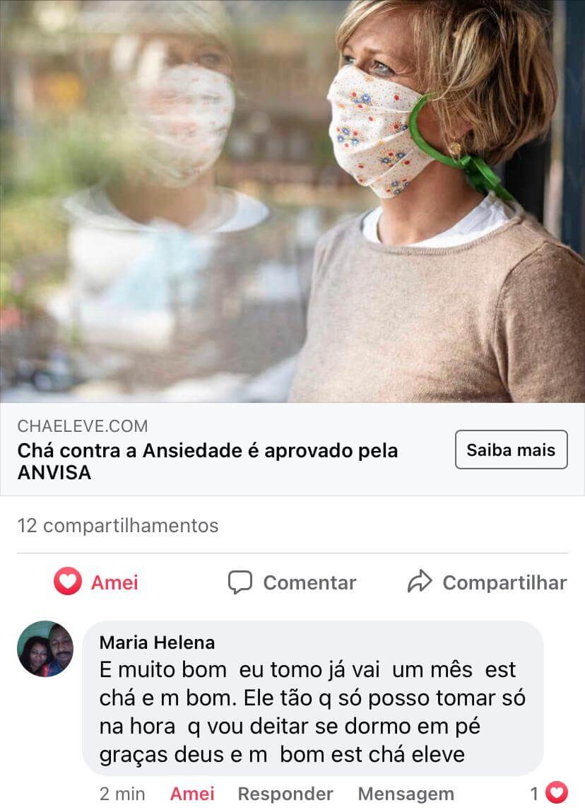 Depoimento Maria Helena para o Chá Eleve
