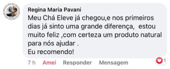Depoimento Regina Maria para o Chá Eleve